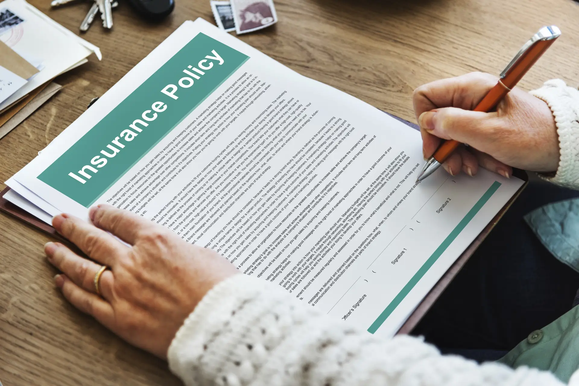 insurance-policy-agreement-terms-document-concept